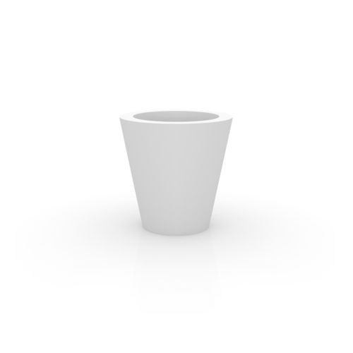 Pot 111 - Cono - Modern cone pot, eco-friendly polyethylene - Pacific Compagnie.