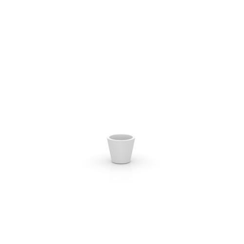 Pot 111 - Cono - Artistic cone vase, recyclable construction - Pacific Compagnie.