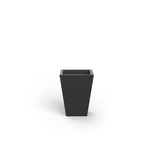 Pot 111 - Cono Cuadrado Alto – contemporary planter, adaptable height ranges – Pacific Compagnie.