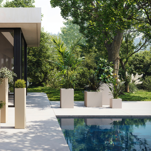 Pot 111 - Cubo - Bold cube planter, fits any décor - Pacific Compagnie.