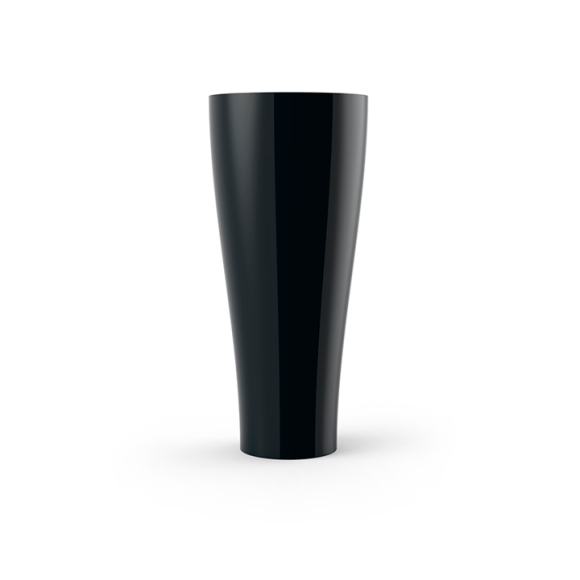 Pot 111 - Curvada – compact XS recycled‑poly planter – Pacific Compagnie.