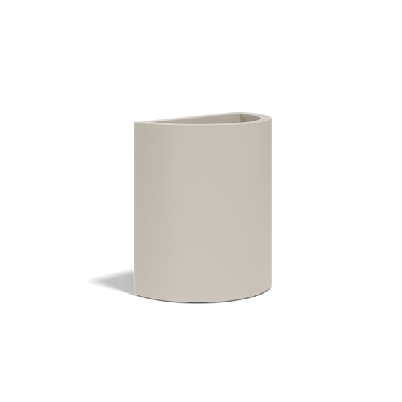Pot 111 - Medio Cilindro - stylish indoor/outdoor pot, durable design - Pacific Compagnie.