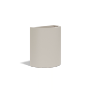 Pot 111 - Medio Cilindro - élégant pot polyvalent, matériau recyclable - Pacific Compagnie.