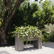 Pot 111 - Muro - pot moderne en polyéthylène recyclable - Pacific Compagnie.