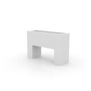 Pot 111 - Muro - modern geometric pot, eco-friendly polyethylene - Pacific Compagnie.