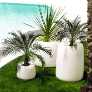 Pot Organic 111 - Redonda – cache‑pot résine colorée – Pacific Compagnie.