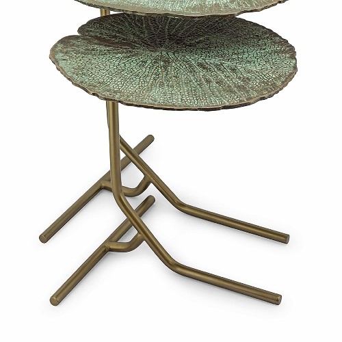 Table d'appoint 162 - Lotus Leaves Intérieure - Pacific Compagnie.