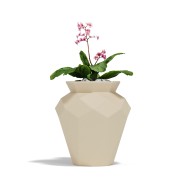 Pot Origami 111 - Hanami - designer pot, bold shapes, colorful accents - Pacific Compagnie.
