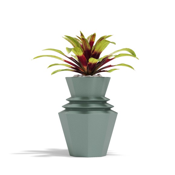 Pot Origami 111 - Hinoki - résine chic, version personnalisable - Pacific Compagnie.