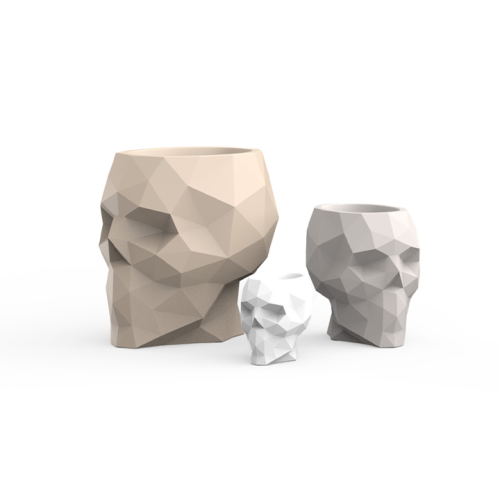 Pot 111 - Skull - Pot skull original, palette colorée, construction en polyéthylène - Pacific Compagnie.