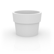 Pot 111 - Vaso - Minimalist indoor/outdoor vase, multiple shades - Pacific Compagnie.
