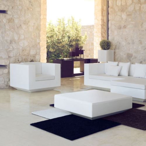 Pouf Carré 111 - Vela Chill - taille moyenne colorée - Pacific Compagnie.