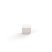 Pouf Carré 111 - Vela Chill – contemporary square pouf, eco‑conscious design – Pacific Compagnie.
