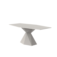 Table de repas 111 - Vertex XL - design moderne en polyéthylène - Pacific Compagnie.