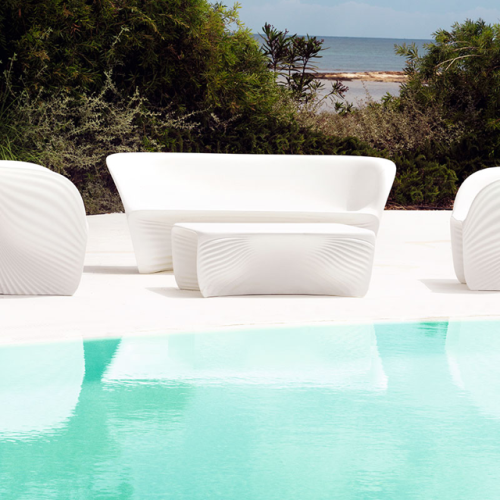 Table basse 111 - Biophilia - Sleek recyclable coffee table, 110 cm width - Pacific Compagnie.