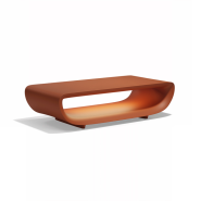 Table basse 111 - Bum Bum - couleur vive, forme ergonomique - Pacific Compagnie.
