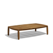 Table basse 111 - Fusta - Modern teak low table, ideal for lounge spaces - Pacific Compagnie.