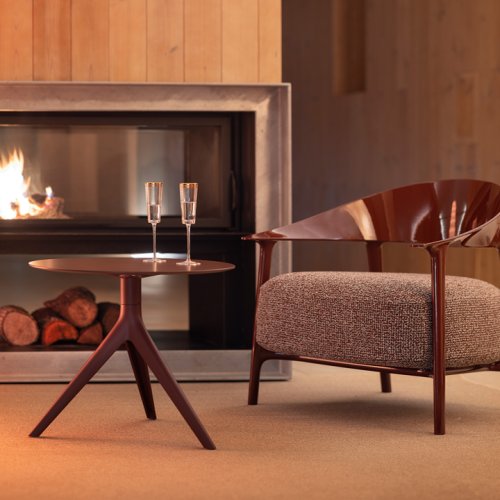 Table basse 111 - Mari-Sol – grand diamètre 80 cm, couleur modulable – Pacific Compagnie.