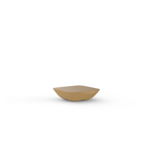 Table basse 111 - Pillow – Square coffee table, recyclable PE, multi‑color finish – Pacific Compagnie.