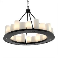 Lustre 24 - Commodore | Luxurious dining room chandelier - Pacific Compagnie.