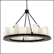 Lustre 24 - Commodore | Ornate Commodore chandelier lighting - Pacific Compagnie.