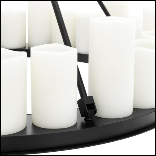 Lustre 24 - Commodore | Exquisite Commodore chandelier for high ceilings - Pacific Compagnie.