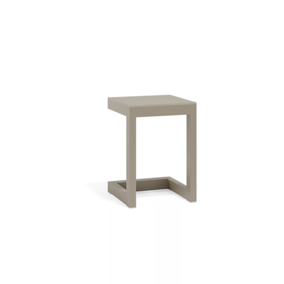 Table d'appoint 111 - Posidonia - Aluminium compact - Pacific Compagnie.