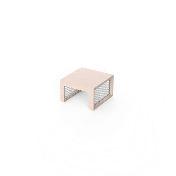 Table d'appoint 111 - The Factory - Table aluminium 50 × 50 cm, couleur modulable - Pacific Compagnie.