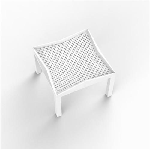 Table d'appoint 111 - Voxel - Modern colorful side table, durable polypropylene - Pacific Compagnie.