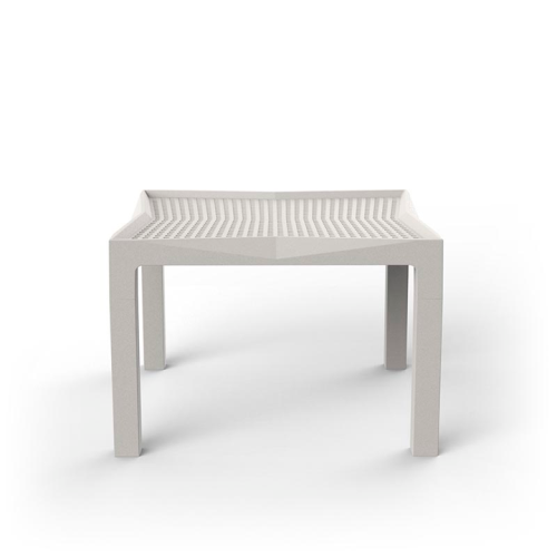 Table d'appoint 111 - Voxel - Minimalist accent table, sturdy poly resin, multiple colors - Pacific Compagnie.