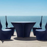 Table de repas 111 - Biophilia - Modern eco-friendly table, compact 120 cm layout - Pacific Compagnie.