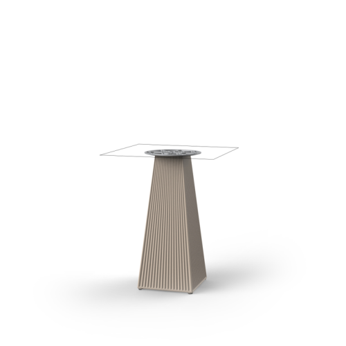 Table de repas Carrée 111 - Gatsby Base Simple, design moderne - Pacific Compagnie.