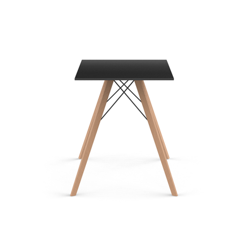 Table de repas Carrée 111 - Faz Wood - Table à hauteur 74 cm, polyvalente - Pacific Compagnie.
