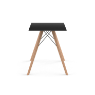 Table de repas Carrée 111 - Faz Wood - Table à hauteur 74 cm, polyvalente - Pacific Compagnie.