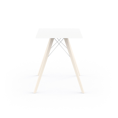 Table de repas Carrée 111 - Faz Wood - Premium square dining, recyclable design - Pacific Compagnie.