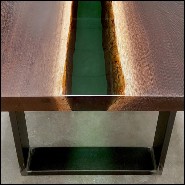 Table à manger 161 - Emerald Luxe - Pacific Compagnie.