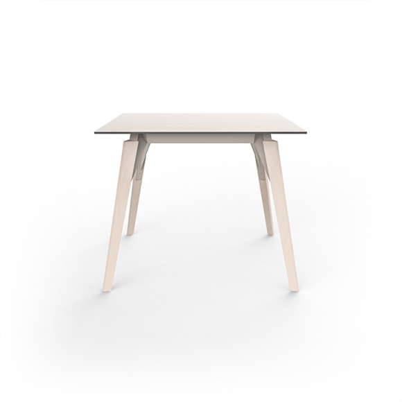 Table de repas Carrée 111 - Faz Wood XL – stylish square dining piece, multiple colour options – Pacific Compagnie.