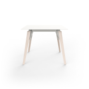 Table de repas Carrée 111 - Faz Wood XL, idéal extérieur, matériau éco‑responsable - Pacific Compagnie.