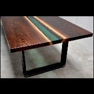 Table à manger 161 - Emerald Intérieure - Pacific Compagnie.