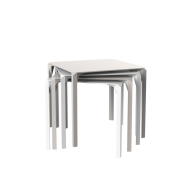 Table de repas Carrée 111 - Quartz – style contemporain, plusieurs teintes – Pacific Compagnie.