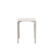 Table de repas Carrée 111 - Quartz – format compact, facile à nettoyer – Pacific Compagnie.