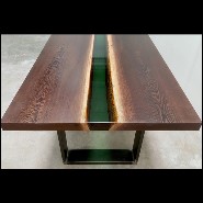 Table à manger 161 - Emerald Forest - Pacific Compagnie.