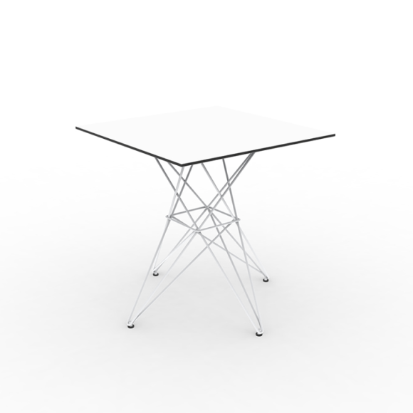 Table de repas 111 - Faz Inox - Design modulable couleur - Pacific Compagnie.