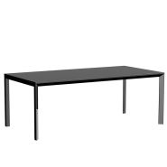 Table de repas 111 - Frame Aluminium - Idéale pour espaces modernes - Pacific Compagnie.