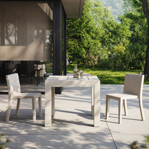 Table de repas 111 - Jut - Compact recyclable dining surface, modern design - Pacific Compagnie.