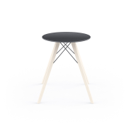 Table de repas Ronde 111 - Faz Wood - Eco‑friendly round dining table, vibrant color palette - Pacific Compagnie.
