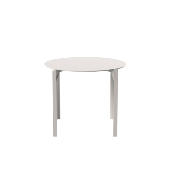 Table de repas Ronde 111 - Quartz - Compact circular dining table, modern design - Pacific Compagnie.