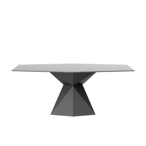 Table de repas 111 - Vertex XL - structure solide polyéthylène - Pacific Compagnie.