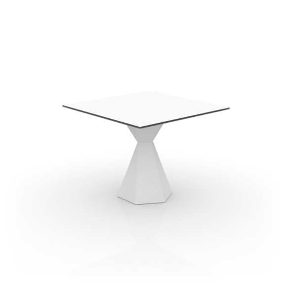 Table de repas 111 - Vertex - Modern poly‑ethylene dining surface, S size - Pacific Compagnie.