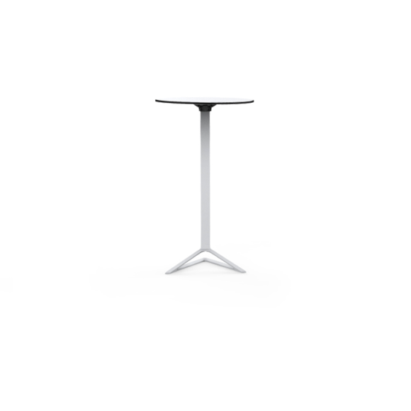 Table haute 111 - Delta - Table haute colorée recyclable - Pacific Compagnie.